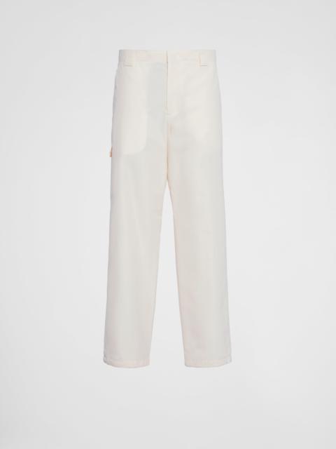 Prada Technical cotton pants