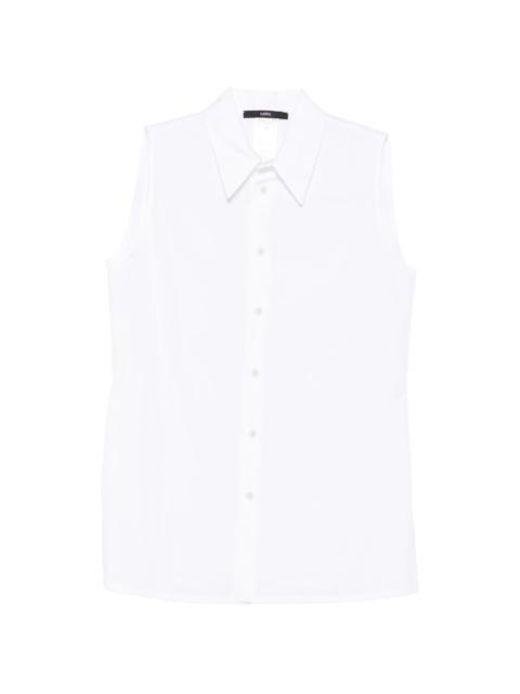 SAPIO sleeveless buttoned shirt