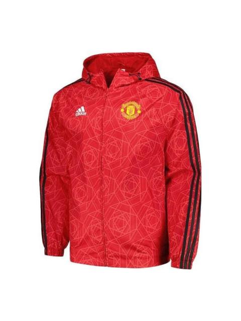 adidas Manchester United DNA Windbreaker 'Red' IA8527