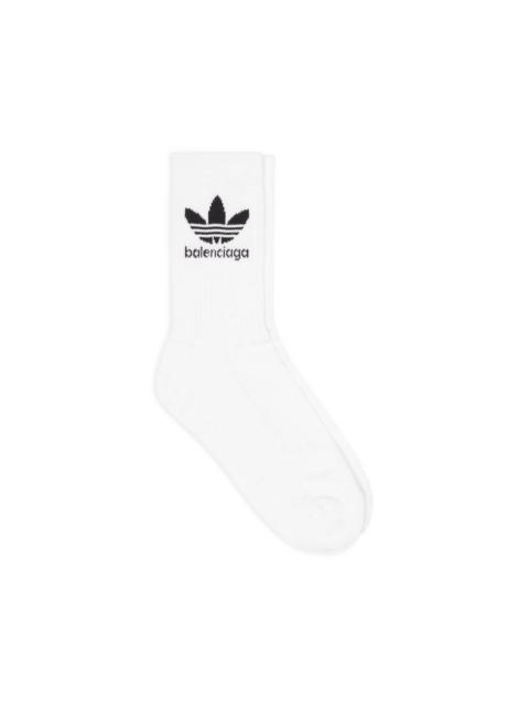 BALENCIAGA Men's Balenciaga / Adidas Socks in White