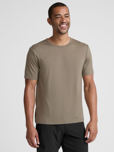BEYOND YOGA Merino Wool Men's Short Sleeve Crew