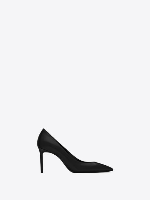SAINT LAURENT anja pumps in smooth leather