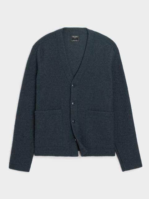 TODD SNYDER Italian Boiled Wool Cardigan