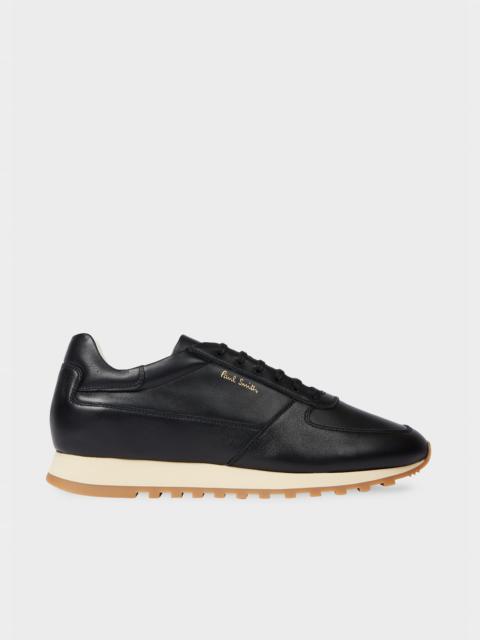 Paul Smith Women's Black 'Velo' Leather Retro Trainers
