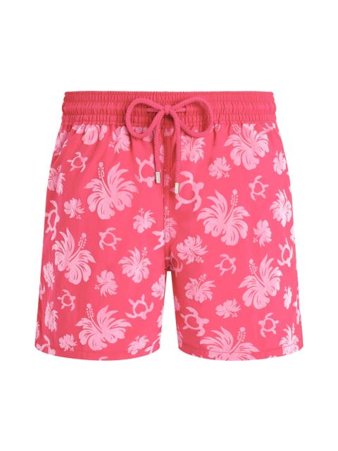 Vilebrequin Men's Turtle Heart Swim Trunks - Groseille