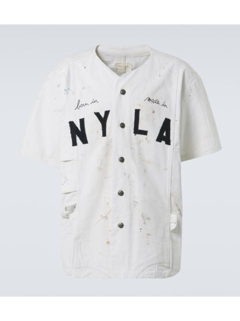 Greg Lauren 페인트 셔츠