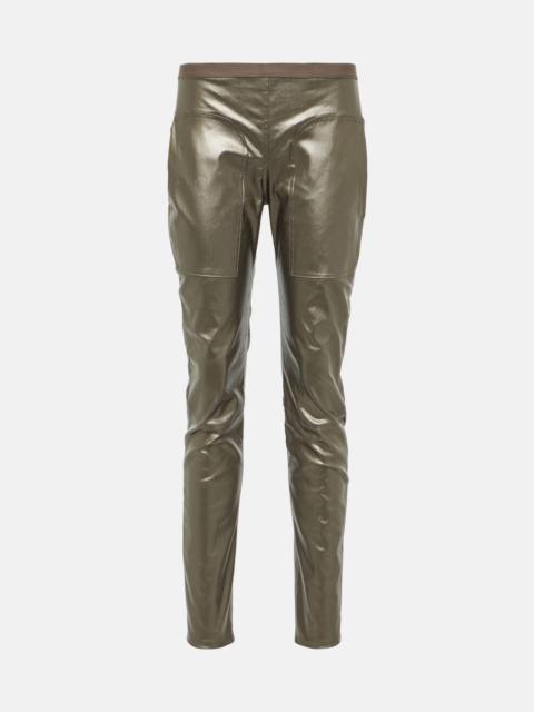 Rick Owens slim-cut stretch-cotton trousers