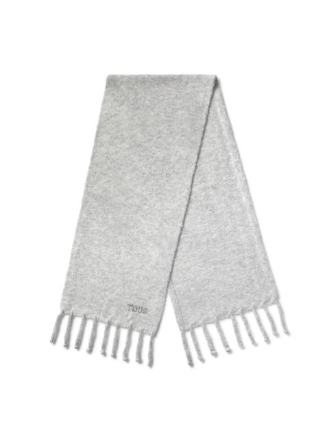 TOUS Light gray Muffler TOUS Crystal