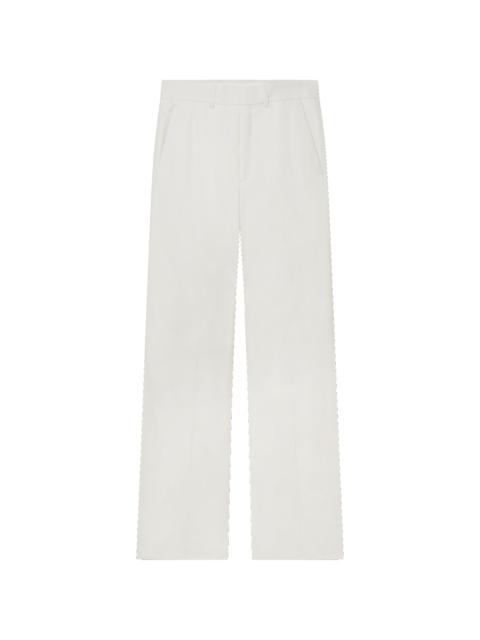 CASABLANCA Off-White Flared Trousers