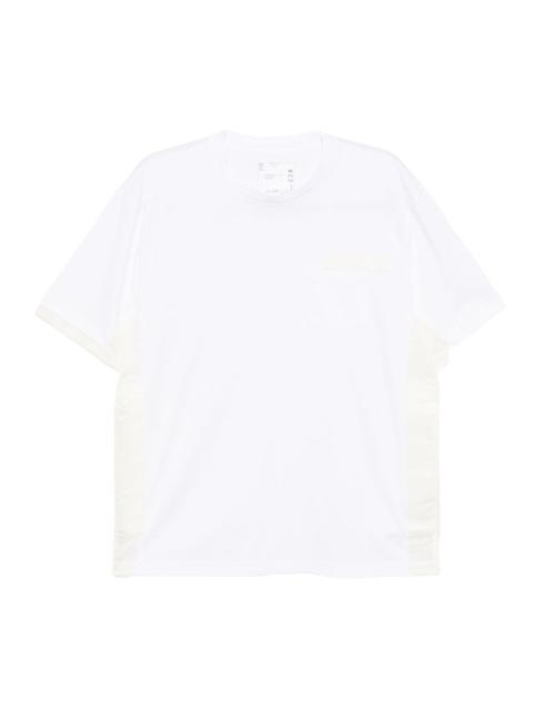 sacai panelled T-shirt