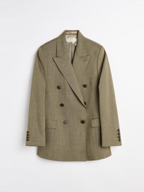 Our Legacy Haul Blazer Clay Flowy Fleck Wool