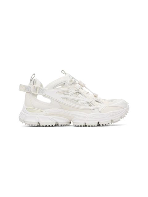 Off-White White 'Be Right Back' Open Sneakers