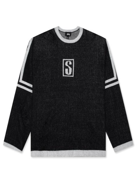 Stüssy ALPINE SWEATER - BLACK