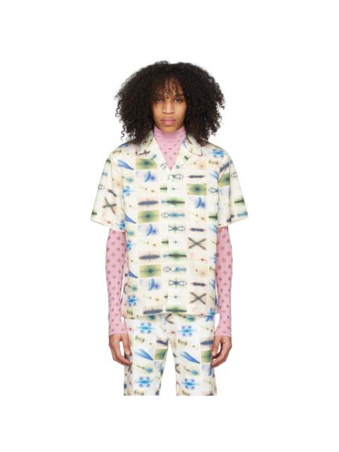 MAISIE WILEN SSENSE Exclusive White Calcium Shirt
