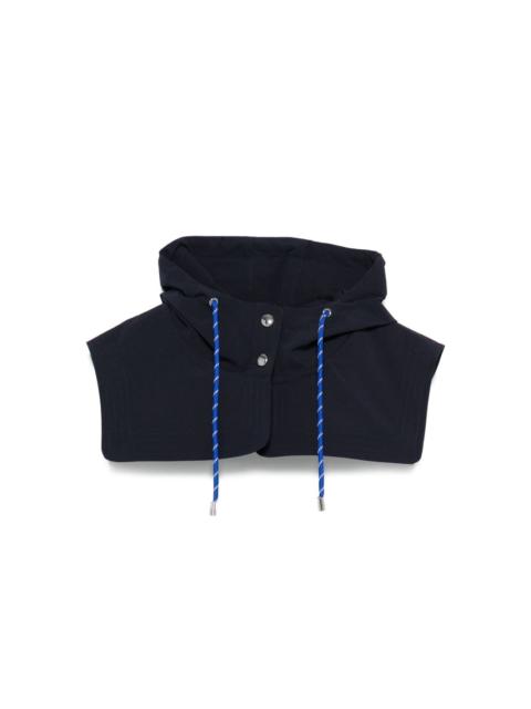 maje drawstring hood