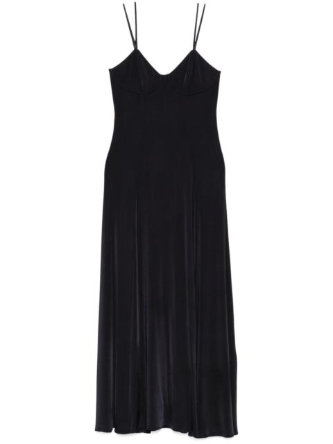 forte_forte flared midi dress
