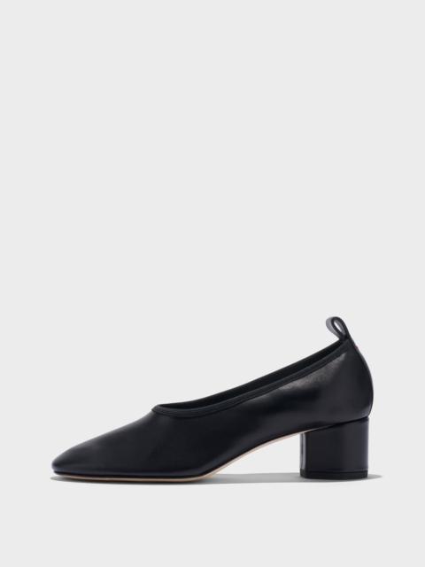Aeyde Gemma Round-Toe Pumps