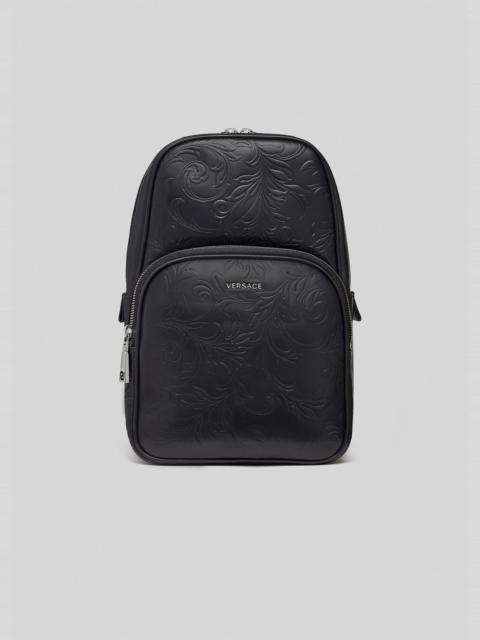 VERSACE Embossed Barocco Backpack