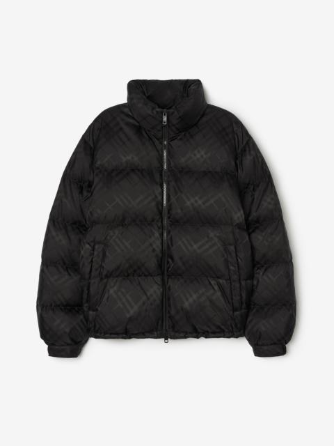 Burberry Check Nylon Highlands Puffer Jacket