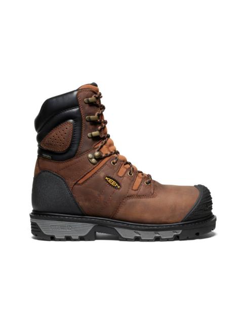 KEEN Men's Camden 8" Insulated Waterproof Boot (Carbon Toe)