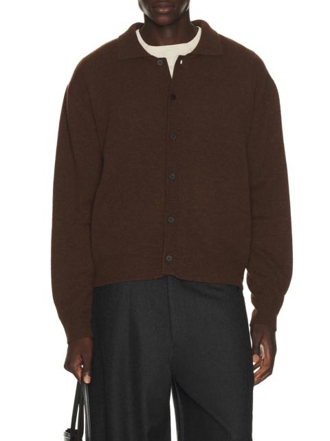 LE17SEPTEMBRE Alpaca Blend Shirt Cardigan