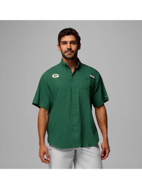 Columbia Men's PFG Tamiami Short Sleeve Shirt - Green Bay Packers