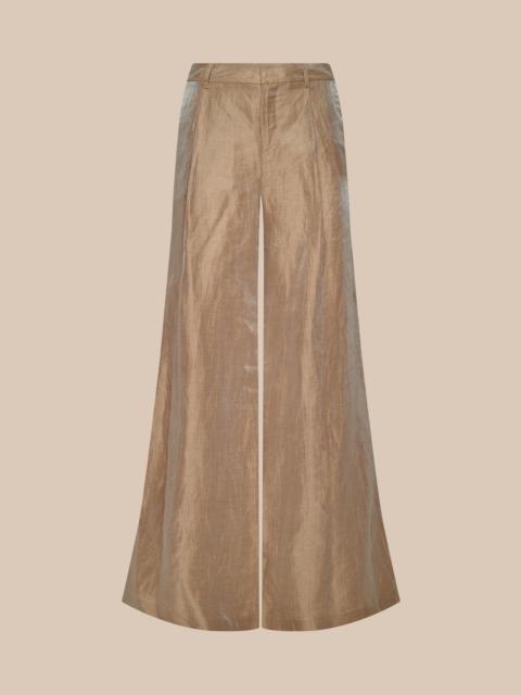 L'AGENCE Allanah Linen-Blend Trouser