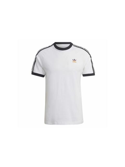 adidas adidas 3-Stripes Tee White/Black/Black