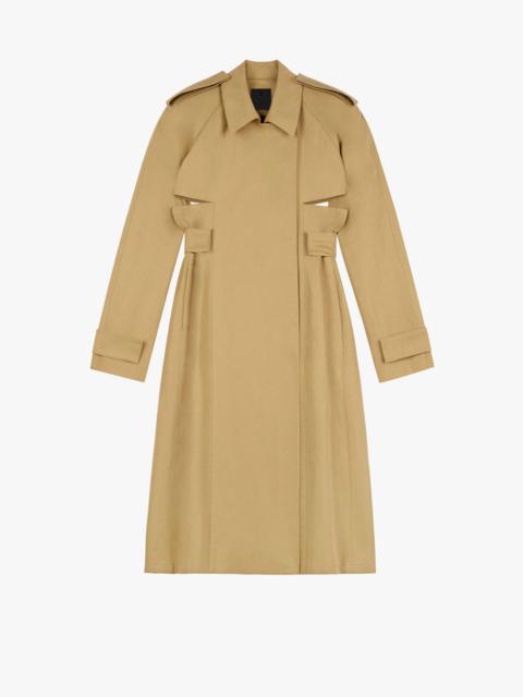 Givenchy GRAPHIC CUTOUT TRENCH