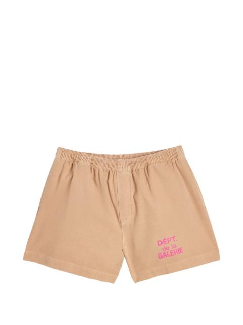 GALLERY DEPT. logo-detail track shorts