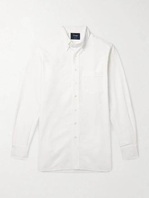 Drake's Button-Down Collar Cotton Oxford Shirt