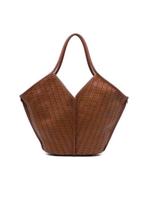 HEREU interwoven tote bag