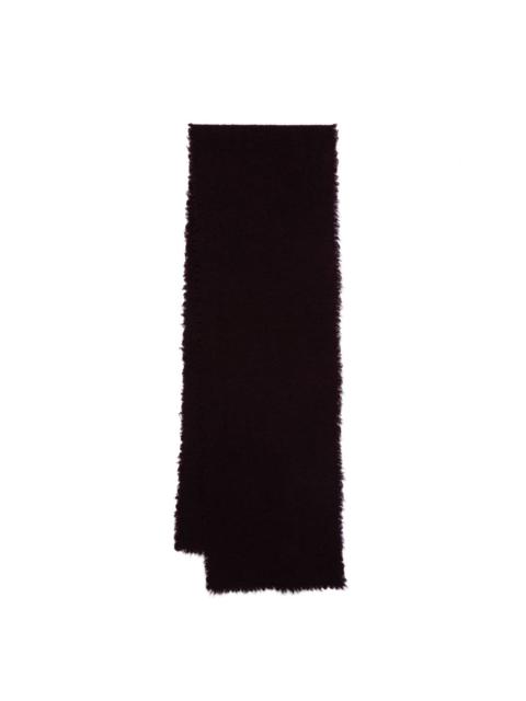 bouclé scarf