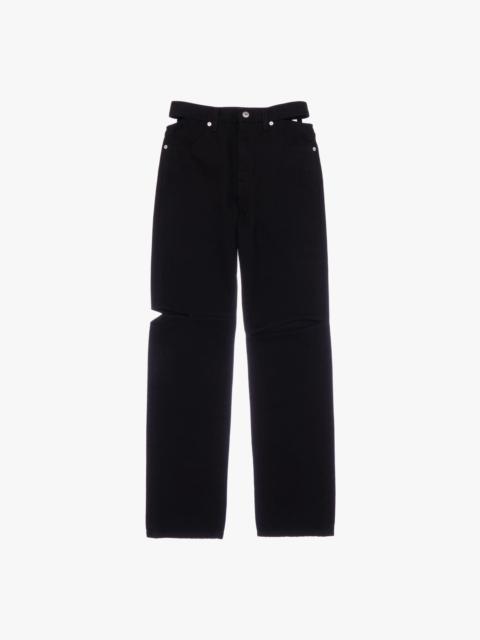 Helmut Lang CUT-OUT JEAN