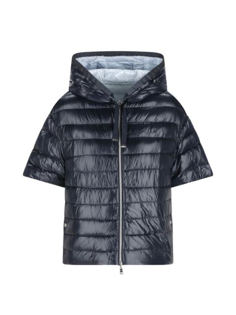 Herno hooded quilted coat