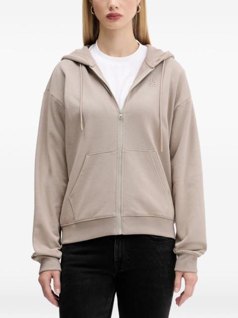 HUGO zip hooded hoodie