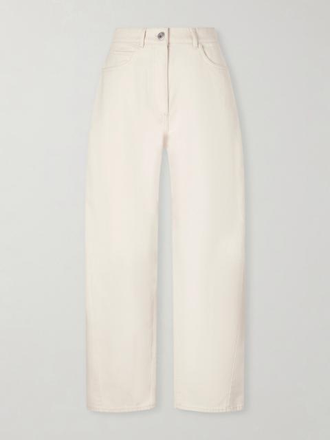 Another Tomorrow High-rise Organic Barrel-leg Jeans