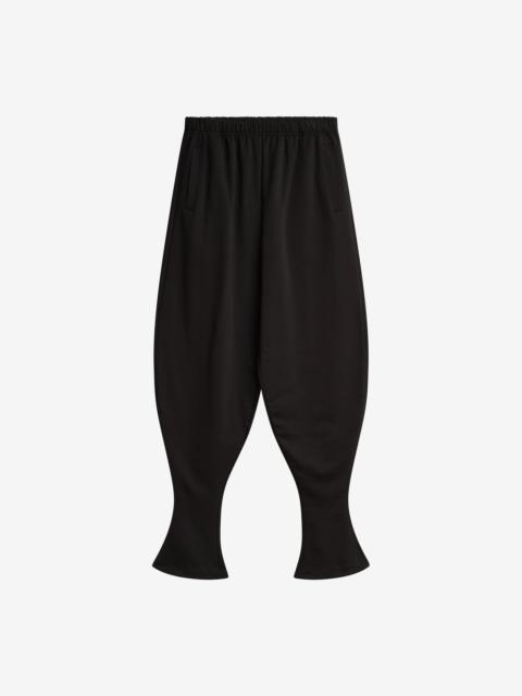 The Frankie Shop Bercy Curved Jersey Joggers - Black