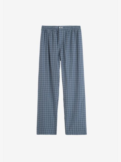TEKLA Tekla Fine Twill Pants - Lanegan Checks