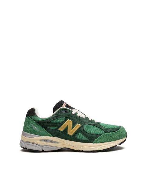 New Balance 990 V3 "Made In USA - Green/Yellow" sneakers