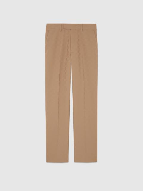 GUCCI GG polyester tailored pant