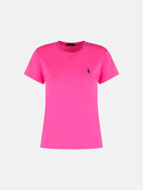Polo Ralph Lauren FUCHSIA COTTON T-SHIRT