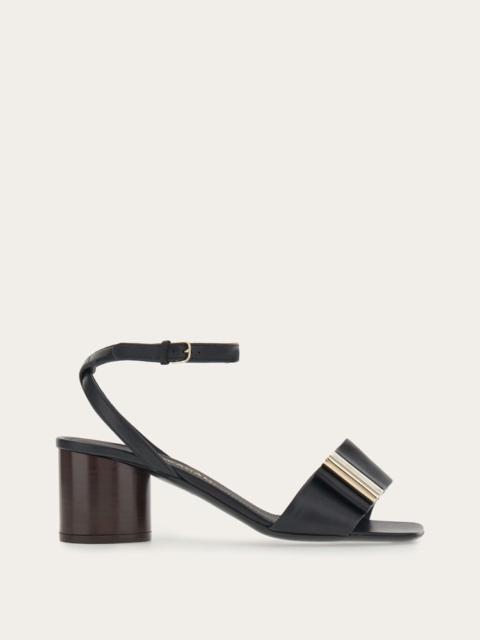 FERRAGAMO DOUBLE-BOW SANDAL