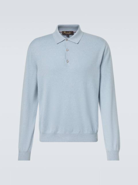 Loro Piana Cashmere polo sweater