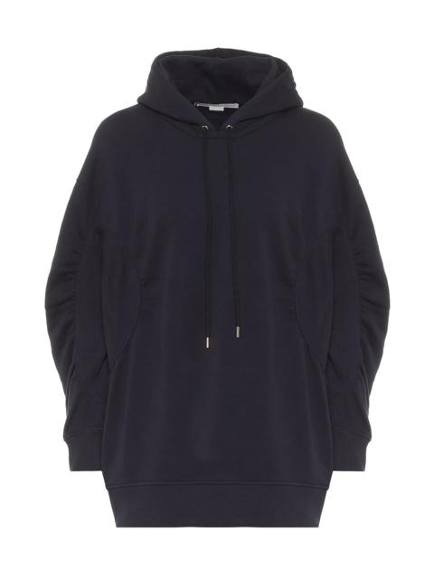 Stella McCartney ruched-detail oversized hoodie