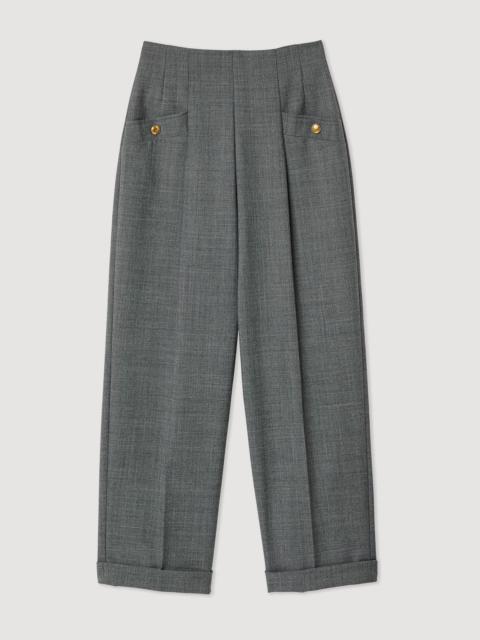 Sandro High-waisted pants