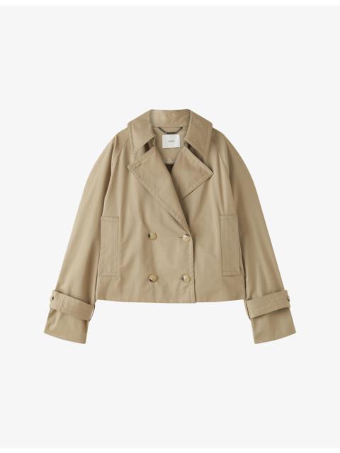 JOSEPH Zago Relaxed-Fit Cotton Trench Jacket