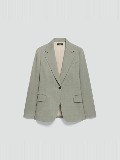 Theory Lynnia Blazer in Wool Gabardine