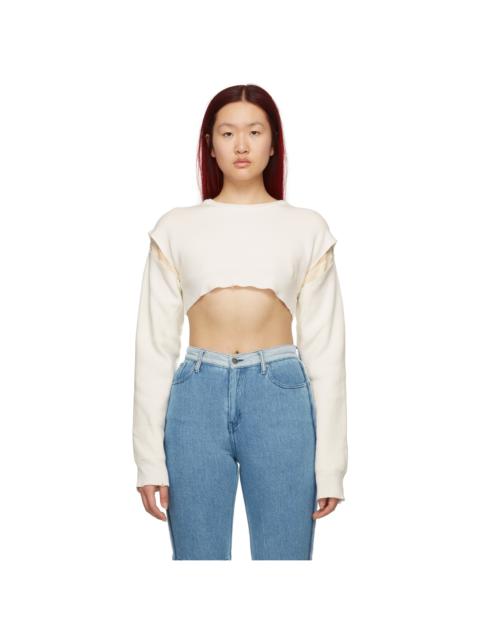 Perverze Reversible Loose Short Knit Top