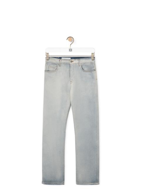 Loewe Cropped jeans in denim